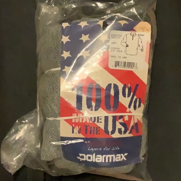 PolarMax MICRO H2 ZIP MOCK - Grey - Picture 11 of 14